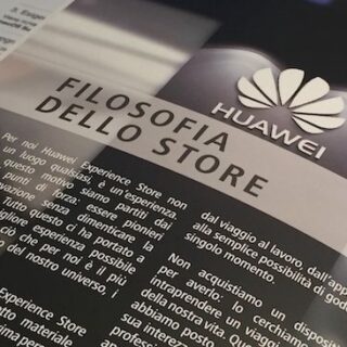 Dentro il Huawei Experience Store di Milano