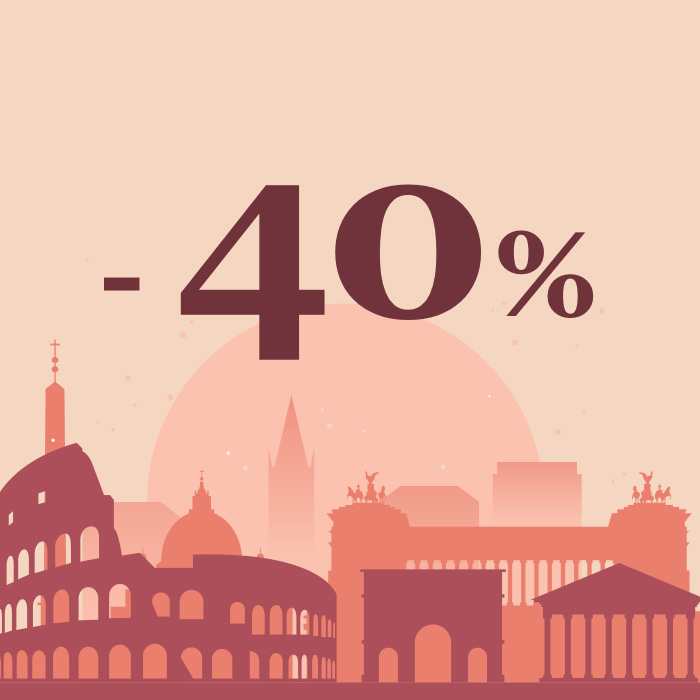 Sconto 40% corsi personalizzati estate a Roma