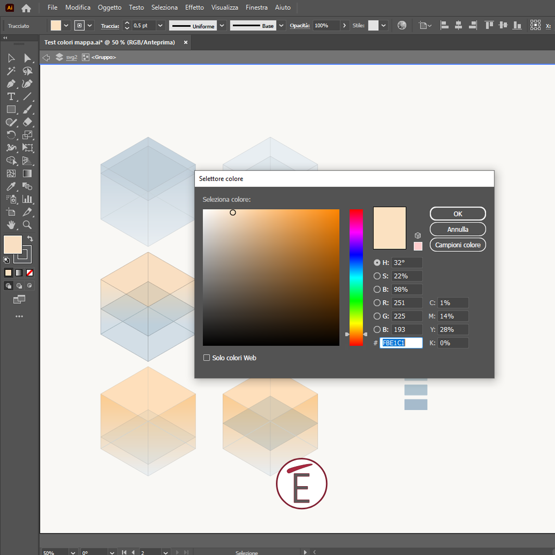 Cambiare Colore In Illustrator Con Lo Strumento Ricolora Grafica Blog 