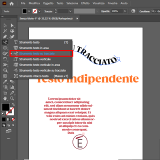 Come inserire il testo in Adobe Illustrator: guida rapida