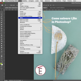 Come salvare i file in Photoshop. Metodi e formati